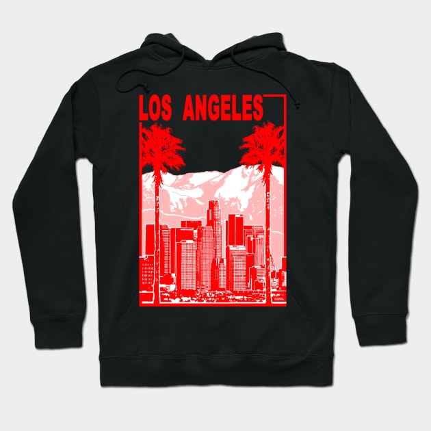 Los Angeles Hoodie by NewSignCreation